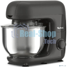 Кухонная машина Tefal Bake Essential QB161H38, черный/серебристый