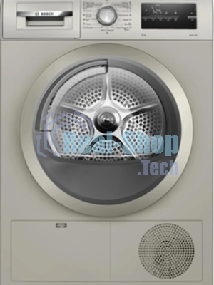 Сушильная машина Bosch WTN86212ME серый, 8 кг, сушка - конденсационная, программ - 8, 59.8 x 84.2 x 61.3 см