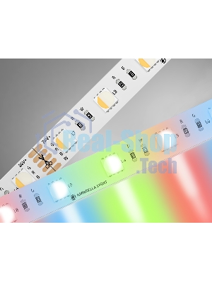 Светодиодная лента Ambrella light GS4403 5050 60Led/ 10W m/ 24V IP20 RGBW+6500K/ 5000*10*1.87mm (5 конт.)
