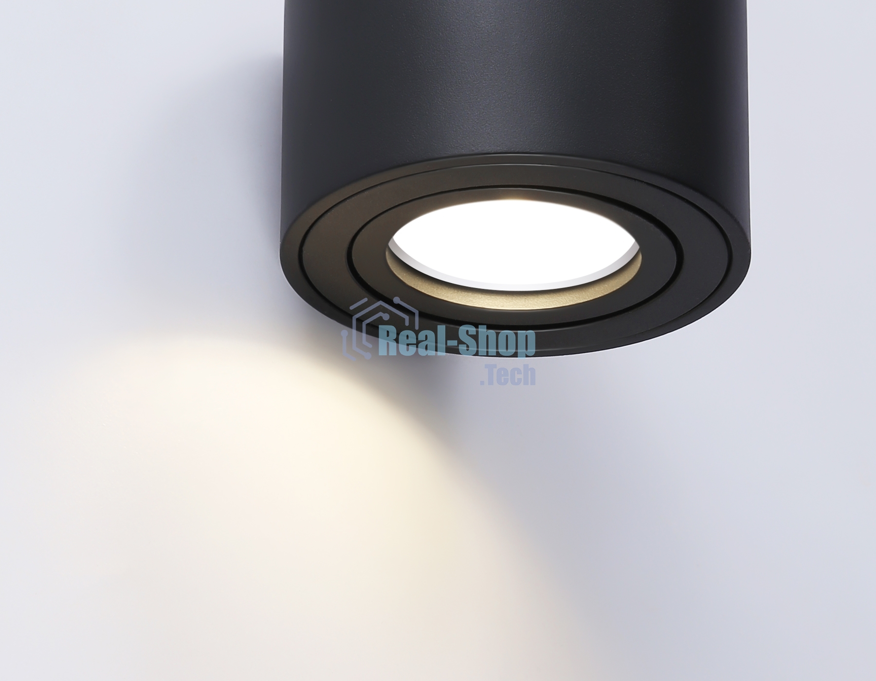 Светильник Ambrella light TN223 SBK черный песок GU5.3 D80*50