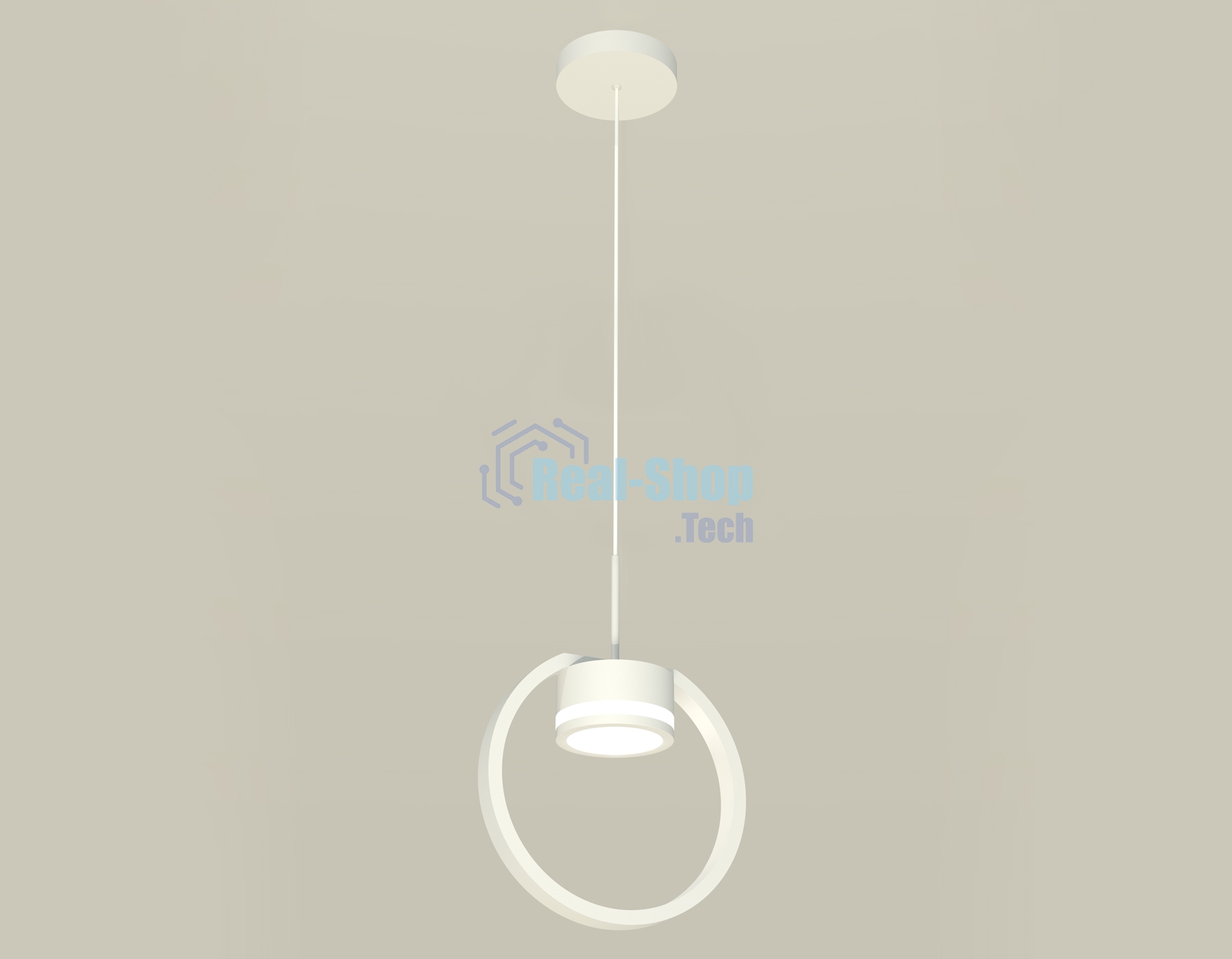Светильник Ambrella light XB9101150 SWH/FR белый песок/белый матовый GX53 (C9101, N8412)