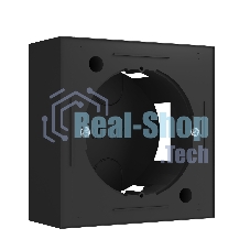 Коробка для накладного монтажа Werkel W8000008 (черный)