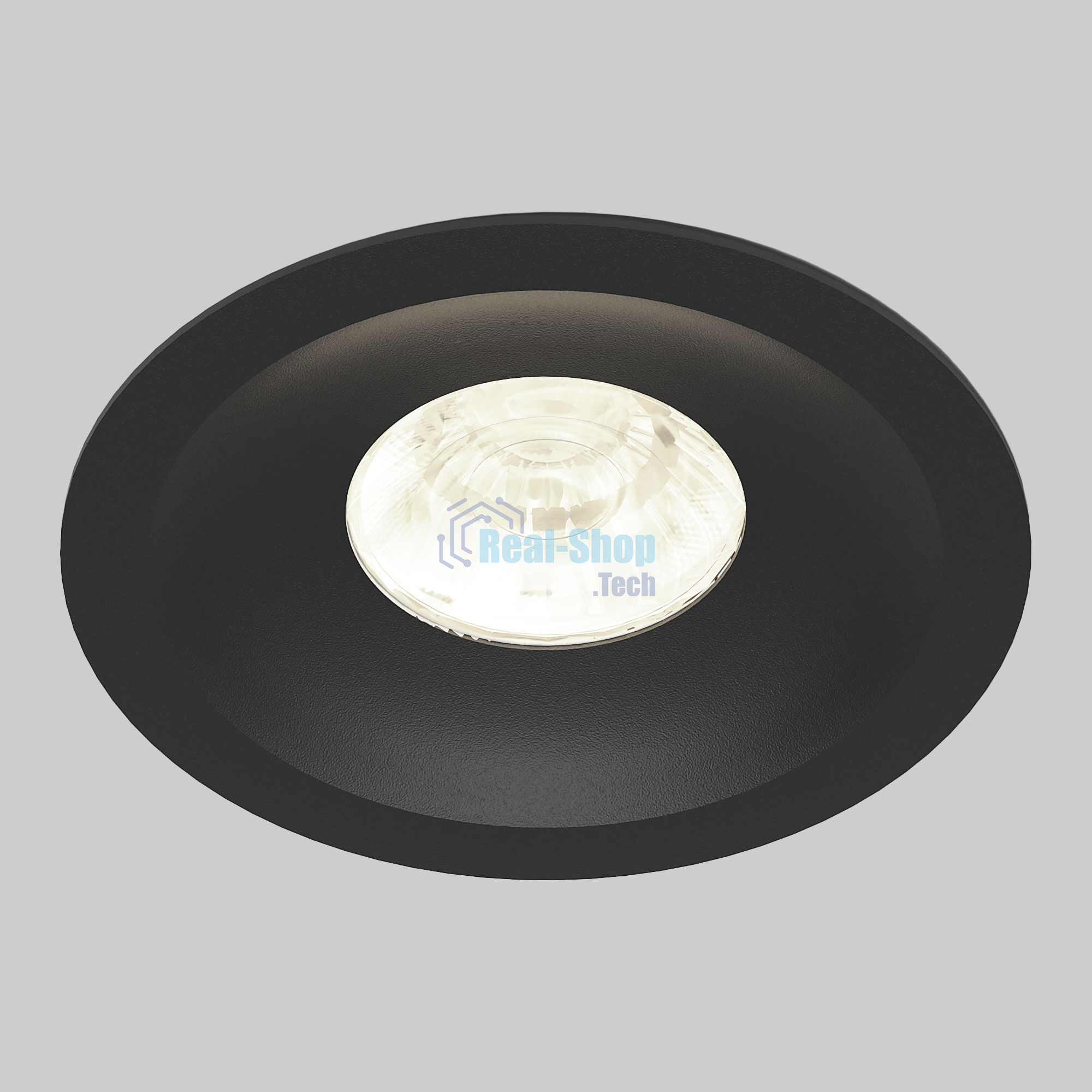 25069/LED 20W 4000K / светильник встраиваемый светодиодный / черный