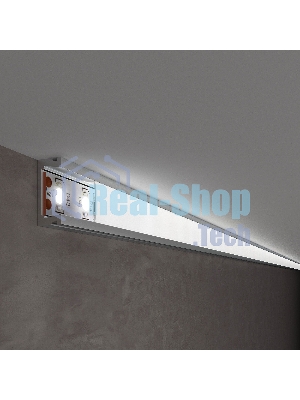 LL-2-ALP006 /  Накладной алюминиевый профиль для LED ленты (под ленту до 11mm)