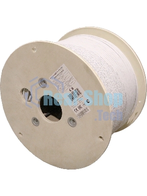 Кабель Lanmaster LAN-6ESFTP-HFLT-GY кат.6 S/FTP 4 пары 23AWG 100Om нг(А)-HF внутренний 305м серый