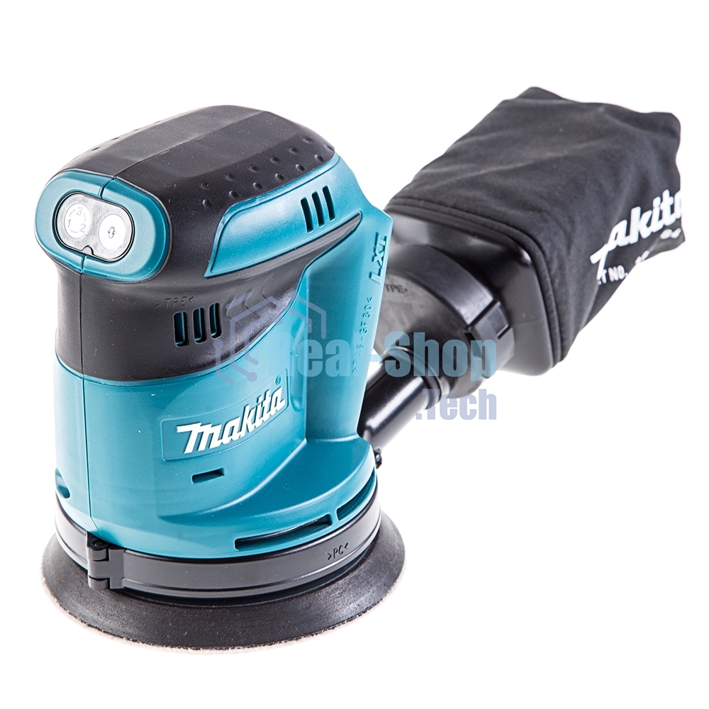 Эксцентриковая шлифовальная машина Makita DBO180Z 18В LiIon ф125мм 7000/9500/11000об/мин ампл.2.8мм 1.7кг