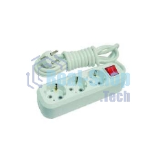 Удлинитель Makel MGP213 3 гн 3 м с\з вкл.