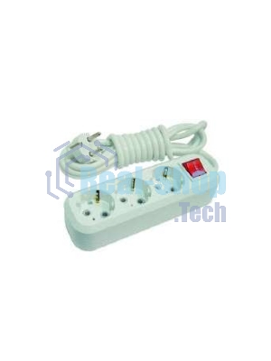 Удлинитель Makel MGP213 3 гн 3 м с\з вкл.