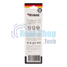 Пилка для электролобзика по металлу Kranz T118B 76 мм 12 зубьев на дюйм 3-6 мм (2 шт./уп.)