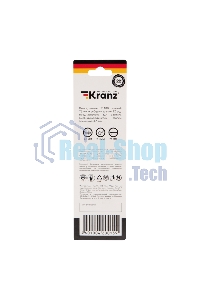 Пилка для электролобзика по металлу Kranz T118B 76 мм 12 зубьев на дюйм 3-6 мм (2 шт./уп.)