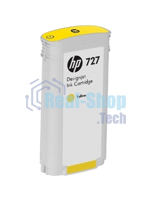 Картридж струйный HP 727 с желтыми чернилами для принтеров Designjet, 300 мл