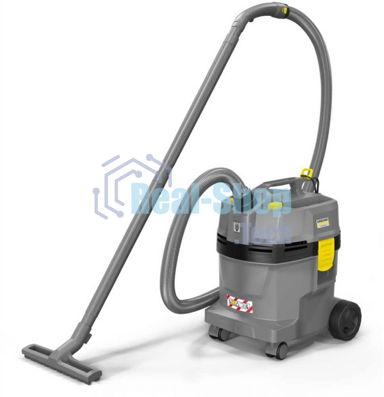 Пылесос Karcher NT 22/1 Ap L серый, 1300 Вт, уборка влажная и сухая, пылесборник мешок 22 л