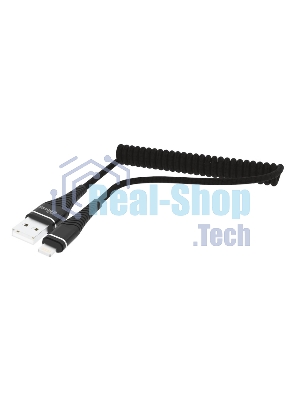 Кабель RITMIX RCC-424 Black Spring черный