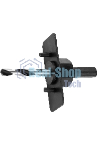 Переходник Зубр 29558_z01державка ЭКСПЕРТ с центрир.сверлом для коронок по дереву 32-127мм