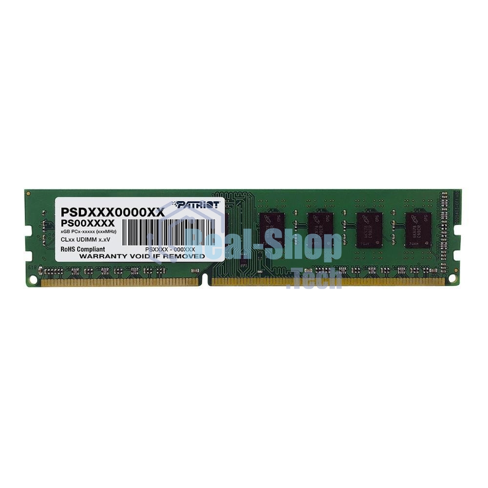 Оперативная память Patriot Signature, DDR3L, 4GB (1x4 GB), 1600 MHz, CL11, DIMM