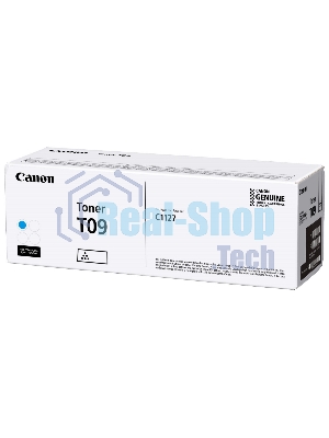 Тонер Canon T09 CY 3019C006 голубой туба для копира i-SENSYS X C1127iF, C1127i, C1127P