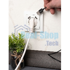 Розетка 1-местная СП с/з 16А белая с защ. штор. с 2 USB 2,1А EKF Минск