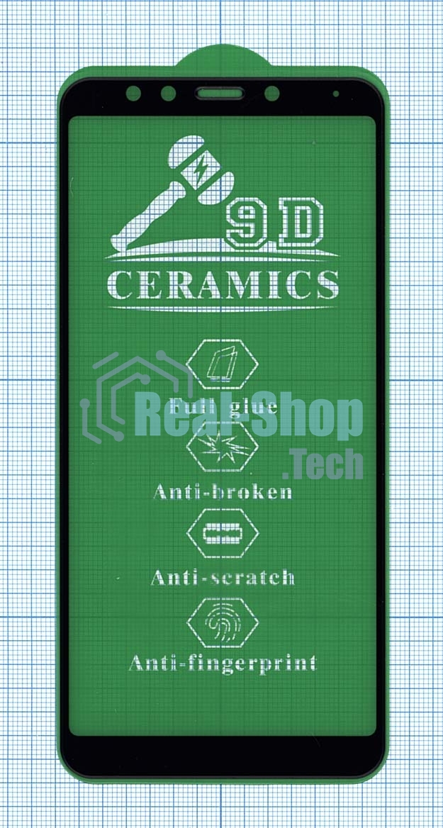 Керамическая пленка (стекло) для Xiaomi Redmi 5 черный