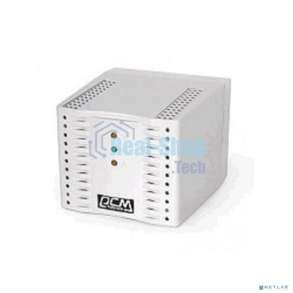Стабилизатор напряжения Powercom TCA-3000 1500Вт 3000ВА белый