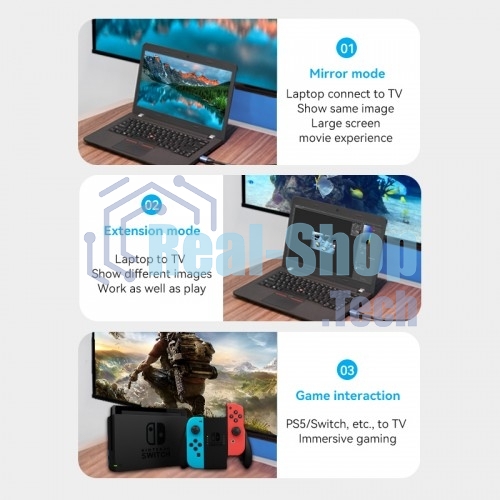 Кабель Vention HDMI High speed v2.0 with Ethernet 19M/19M - 15м