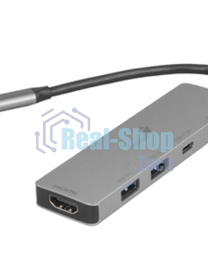 USB-концентратор Genius UH-500, USB Type-C, USB 3.0/HDMI, USB Type-C