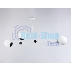 Светитльник Ambrella Light TR2566/3 WH/BK белый/черный E27/3 max 60W 1130*150*540