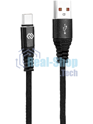Кабель Digma DG-USBA-С-2M-27W USB (m)-USB Type-C (m) 2м черный