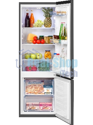 Холодильник Beko B1RCSK251G серый двухкамерный 175/65 л морозилка снизу, капельная система