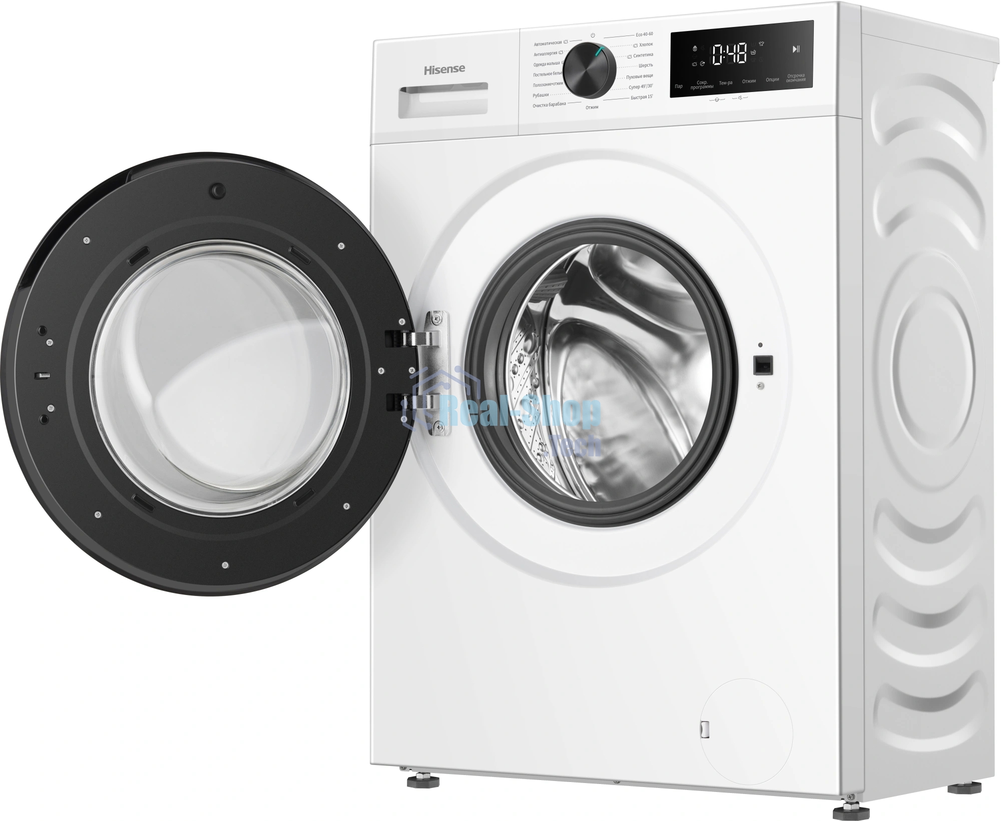 Стиральная машина Hisense WF1I6022BWU/C белый, загрузка фронтальная 6 кг, 1200 об/мин, класс A+++