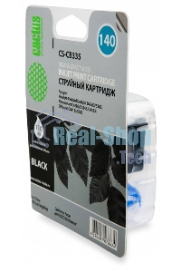 Картридж струйный Cactus CS-CB335 №140 черный (17 мл.) для HP DeskJet D4263/D4363; OfficeJet J5783/J6413