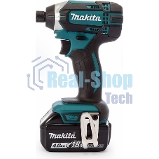 Гайковерт аккумуляторный Makita DTD152RMEуд 18В 2х4А·ч LI-ION 0-3500об/м 1/4'' 1.3кг 165Нм