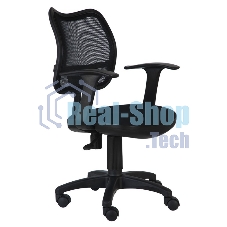 Кресло компьютерное Бюрократ Ch-797AXSN 26-28 спинка черная сетка, сиденье черное 26-28, Т-образные подлокотники