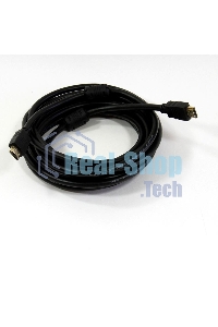 Кабель HDMI-19M - HDMI-19M ver 2.0+3D/Ethernet,2 фильтра 5m Telecom