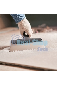 Шпатель фасадный Rexant 250 мм зуб 8х8 нержавеющая сталь, пластмассовая ручка