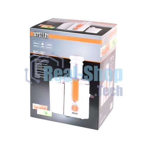 Соковыжималка центробежная Mystery MJE-1901 900Вт белый