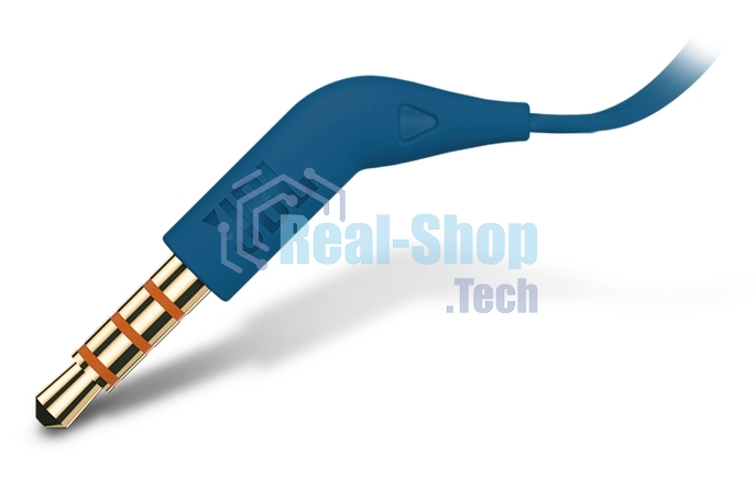 Наушники JBL Tune 110, 3.5 мм, внутриканальные, синий