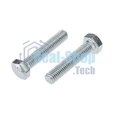 Болт шестигранный Kranz DIN 933, 8х40, пакет (2шт.)