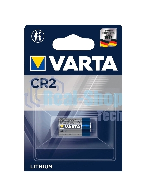 Батарейка Varta ELECTRONICS CR2 BL1 Lithium 3V (6206) (1/10/100)