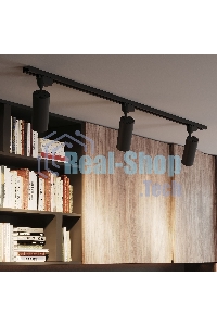 Светильник трековый цилиндр Gauss 16W 1680lm 4000K 180-220V IP20 65x206мм черный линза 36º LED