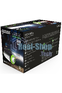Фонарь прожекторный Gauss модель GFL603 8W 400lm lead acid 1500mAh диммируемый LED 1/10/20