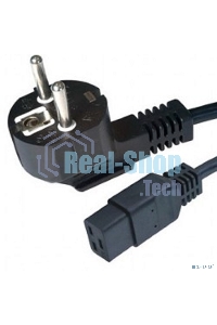 Кабель питания для UPC Gembird/Cablexpert, 1.8м, Schuko-С19, 16А, черный, с заземлением(PC-186-C19)