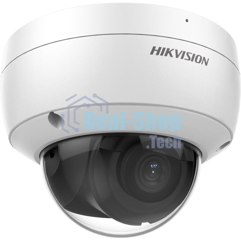 Уличная купольная IP-камера 2Мп HIKVISION DS-2CD2123G2-IU(D)(2.8мм) с EXIR-подсветкой до 30м и технологией AcuSense