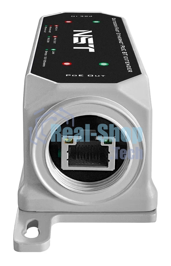 Уличный Ultra PoE удлинитель Fast Ethernet до 250м на 1 порт. Порты Ethernet: Вход - 1x10/100Base-T RJ45; Выход - 1x10/100Base-T RJ45. Порты PoE: Вход - 1xIEEE 802.3af/at/bt/Passive POE (до 120W); Выход - 1xIEEE 802.3af/at/bt (до 90W). Автоматическое опре