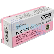 Картридж струйный Epson PJIC7 светло-пурпурный для Discproducer PP-100 (C13S020449/C13S020690)