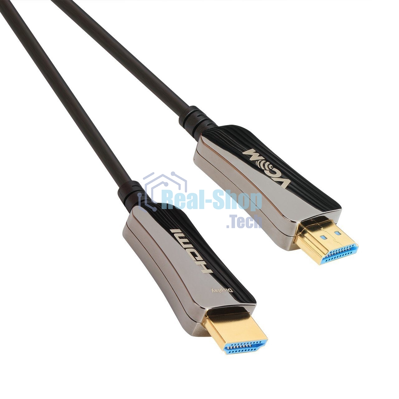 Активный оптический кабель HDMI 19M/M,ver. 2.0, 4K@60 Hz 20m VCOM