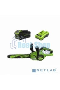 Цепная пила аккумуляторная GreenWorks G40CS30IIK2, 40V, 30 см, с 1* АКБ 2А*ч и ЗУ (2007807UA)