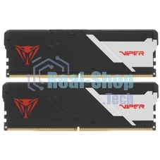 Оперативная память Patriot Viper Venom, DDR5, 16GB (1x16GB), 5600 MHz, CL36, с радиатором, серый