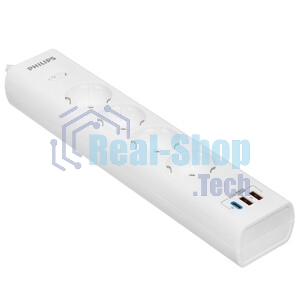 Сетевой фильтр Philips CHP8246WB/51 3м, 4 розетки, белый