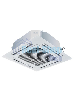 Кондиционер кассетный Neoclima NS/NU-60BT3 60000 BTU, 160 м², 43 дБ, охлаждение, обогрев, осушение, белый