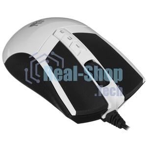 Мышь проводная A4Tech Bloody W90 Max белый/черный, 10000 dpi, USB, кнопки - 10